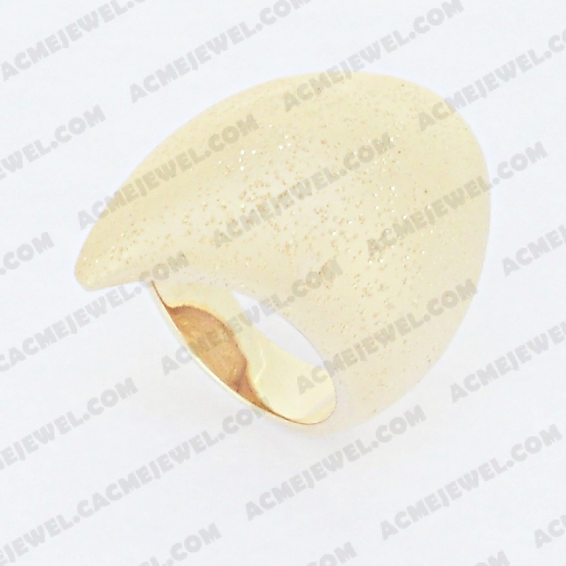 Rings Brass matt / sparkling / shiny 3-tone( matt  gold plating / sparkling finishing / gold plating)