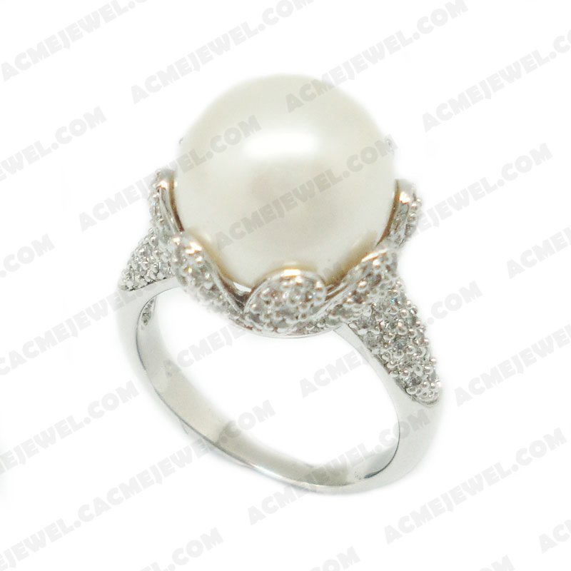 Rings Brass Shiny Rhodium