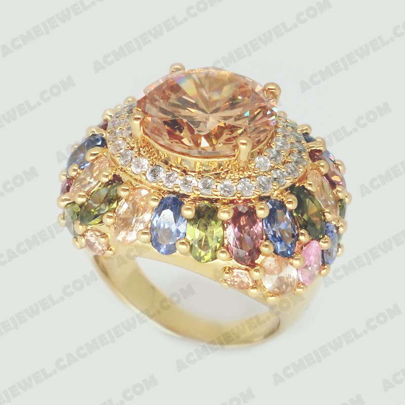 Rings Brass Shiny Gold