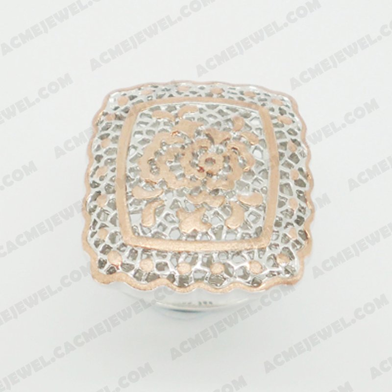Rings Brass Sand finishing Rose gold / Rhodium