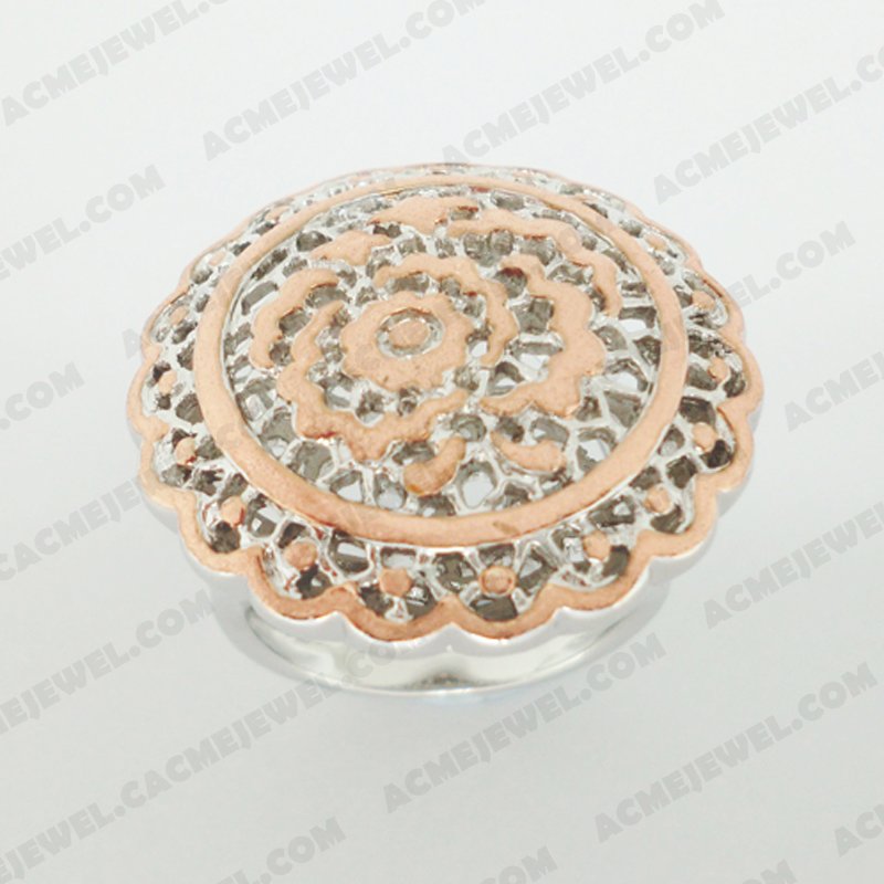 Rings Brass Sand finishing Rose gold / Rhodium