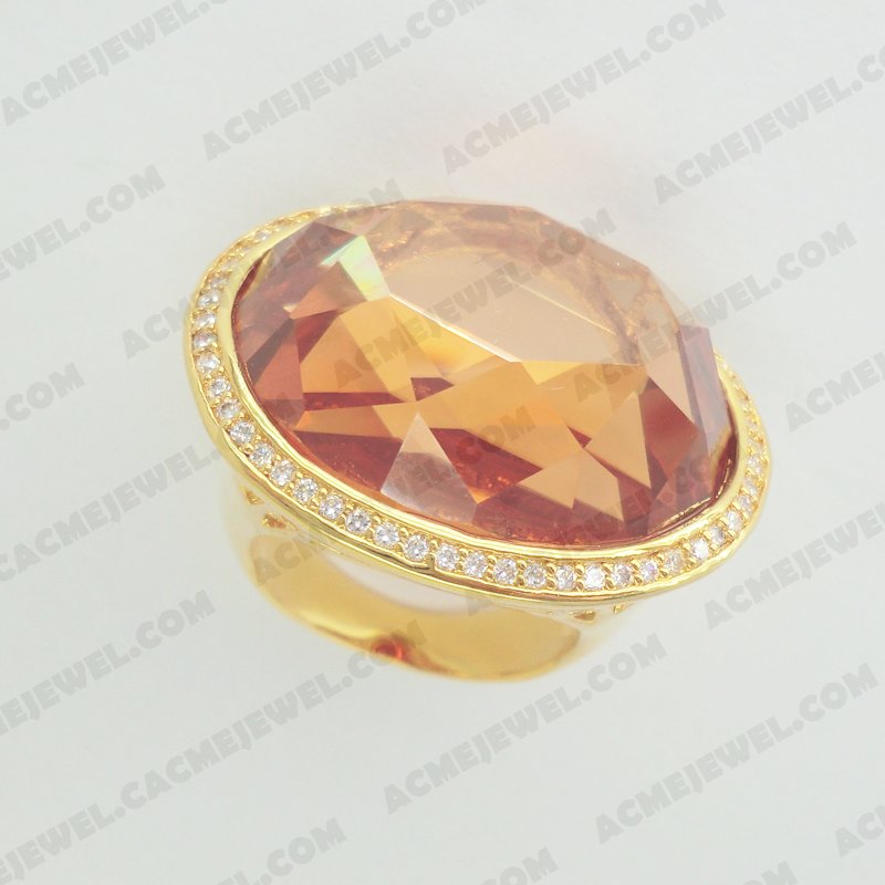 Rings Brass Shiny Gold