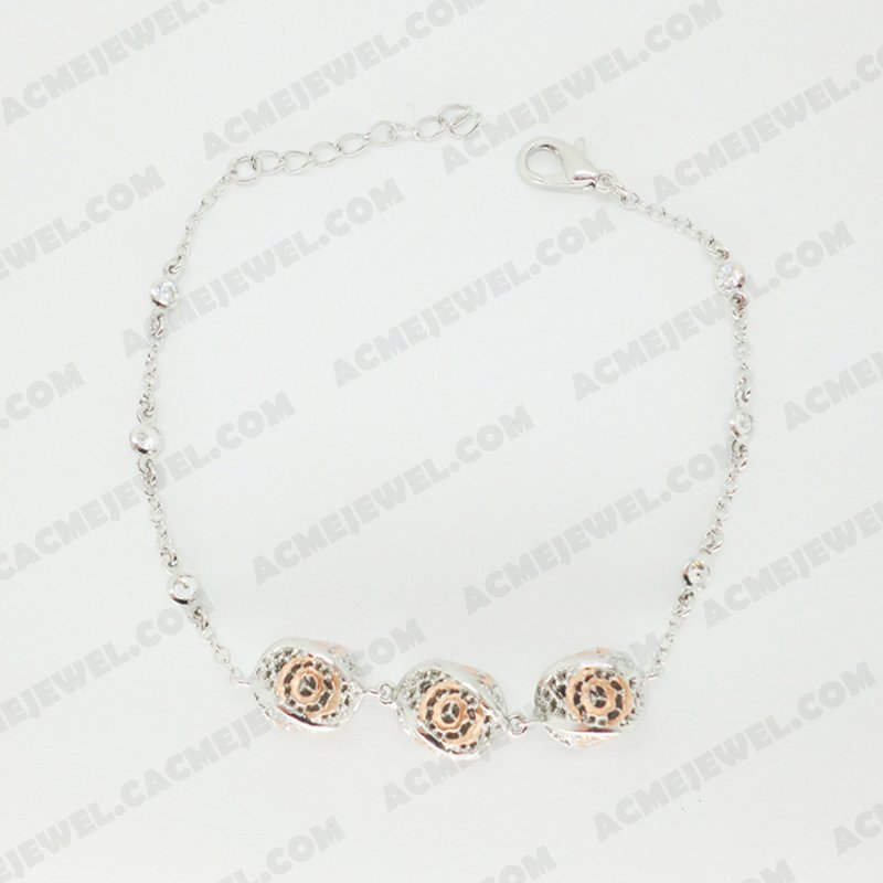 Bracelets & Bangles Brass Sand finishing / Shiny Rhodium / Rose gold