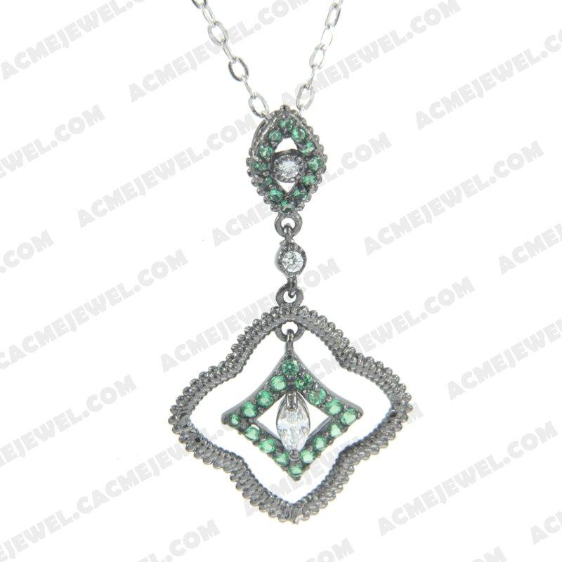 Pendants 925 Sterling Silver  Black rhodium 