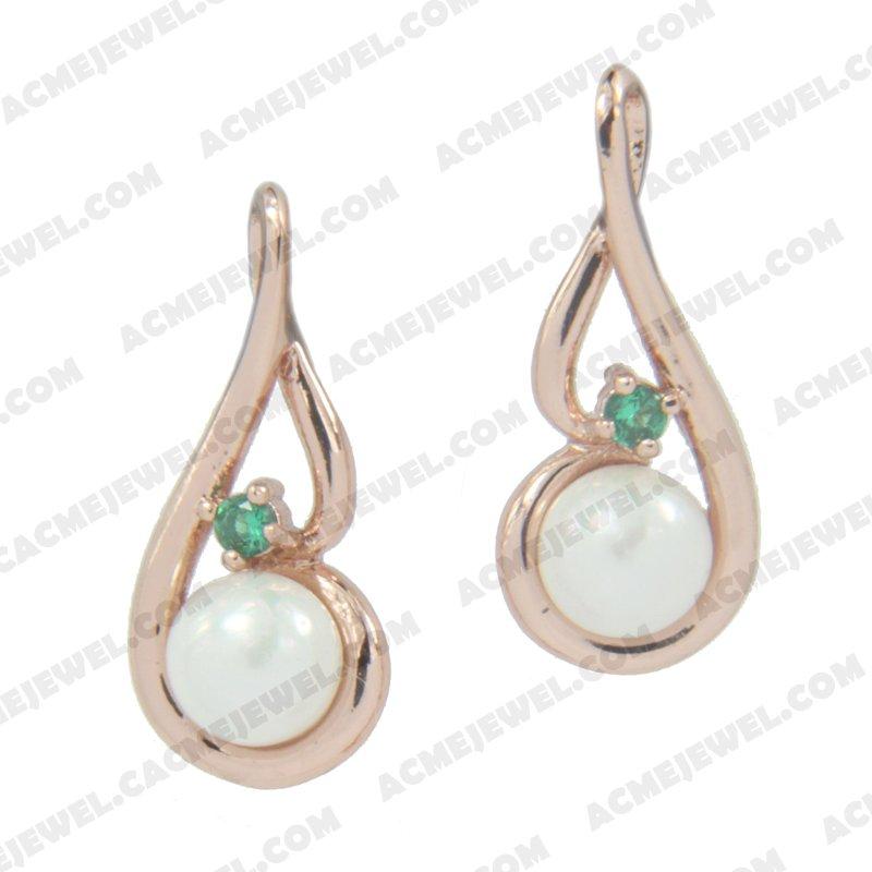 Earrings 925 Sterling Silver  Rose gold